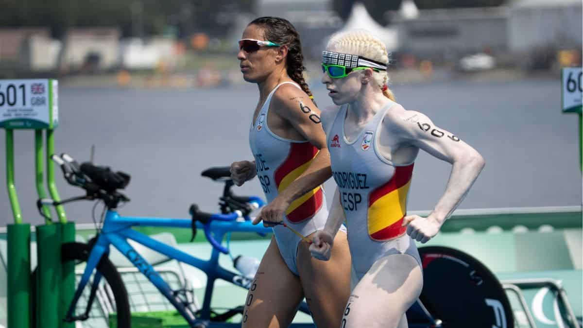 Susana Rodríguez y su guía Sara Loehr Juegos Paralimpicos