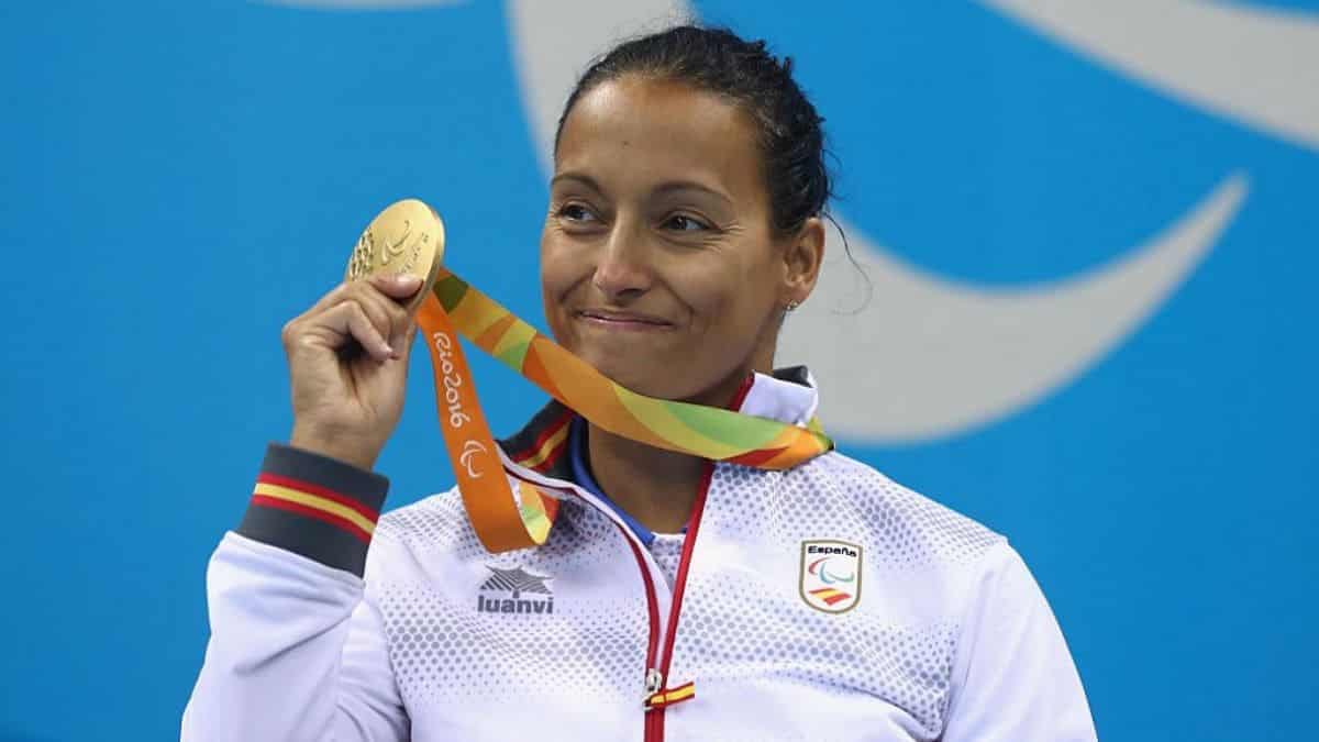 Teresa Perales, medallista olímpica española./ Foto del Comité Paralímpico Español