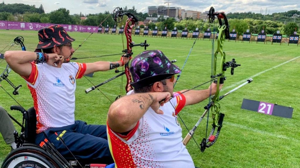 Tiro con arco adaptado./ Foto del Comité Paralímpico Español