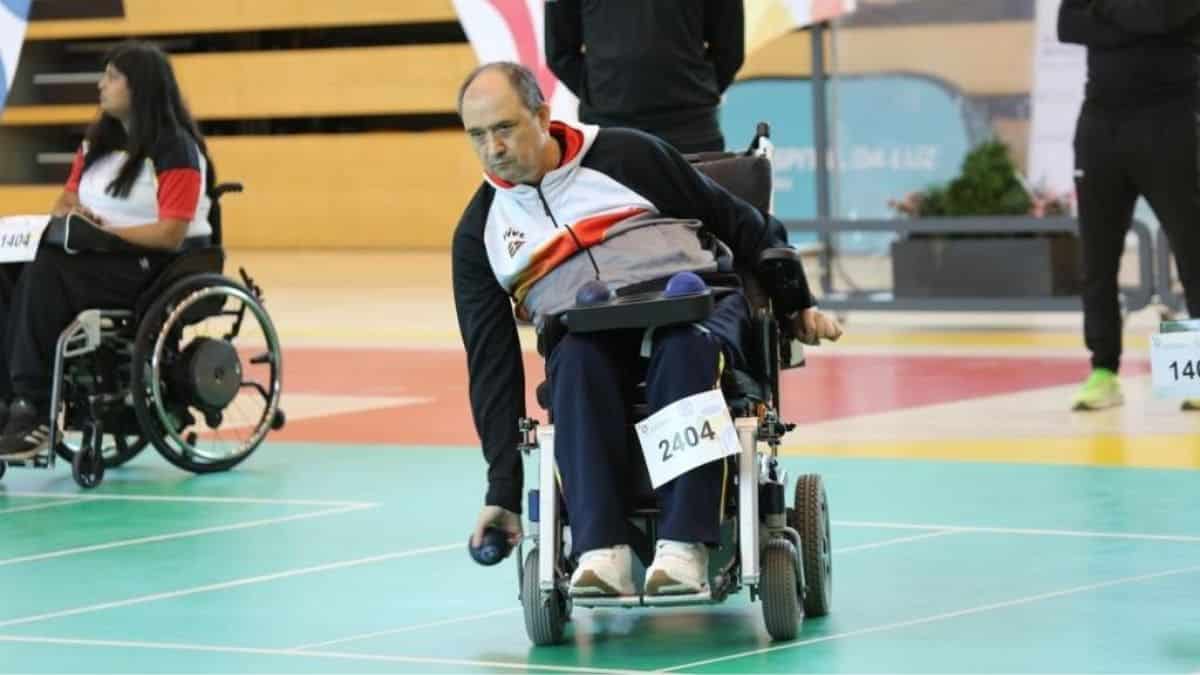 Vasile Agache, deportista español paralímpico de Boccia