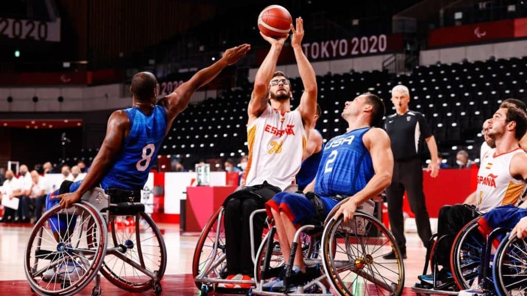 El baloncesto en silla de ruedas es uno de los deportes que forman el programa de los Juegos Paralímpicos de París 2024