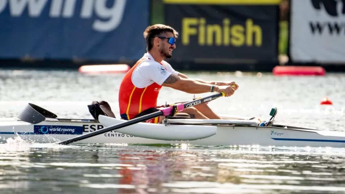 Javier García será uno de los representantes de España en remo en los Juegos Paralímpicos de París 2024