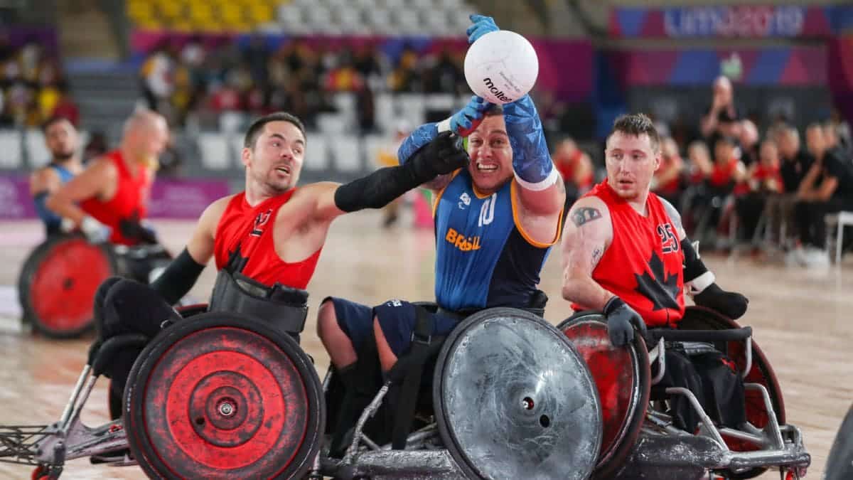 El rugby en silla de ruedas es uno de los deportes que se incluye en el programa de los Juegos Paralímpicos de París 2024