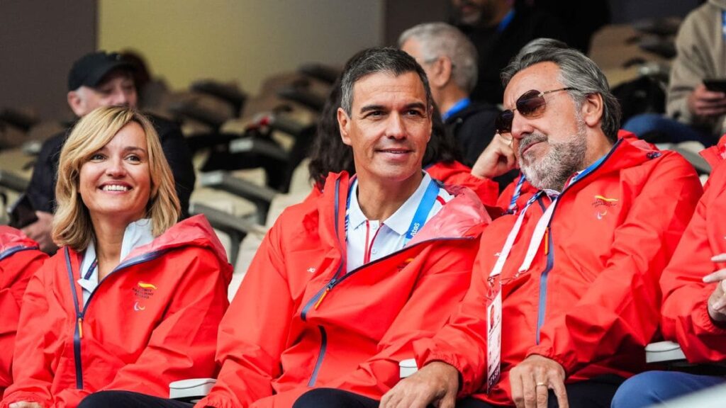 Pedro Sánchez y Miguel Carballeda en los Juegos Paralímpicos de París 2024 Seguridad Social