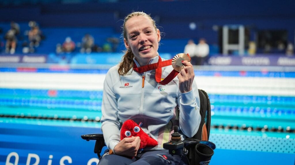 Marta Fernández, medalla de bronce en los Juegos Paralímpicos de París 2024