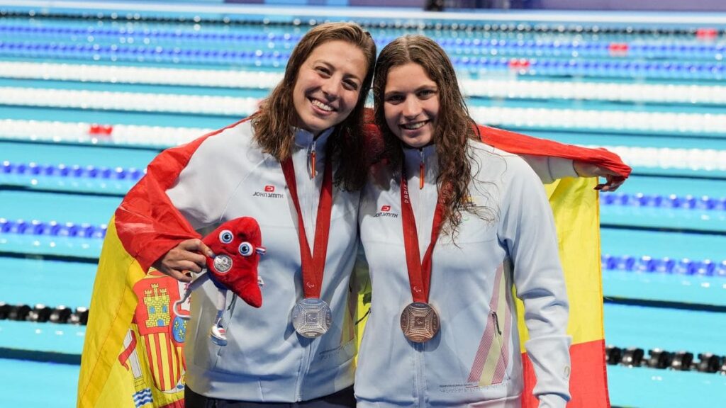 Nuria Marqués y Tasy Dmytriv, medallistas en los Juegos Paralímpicos de París 2024