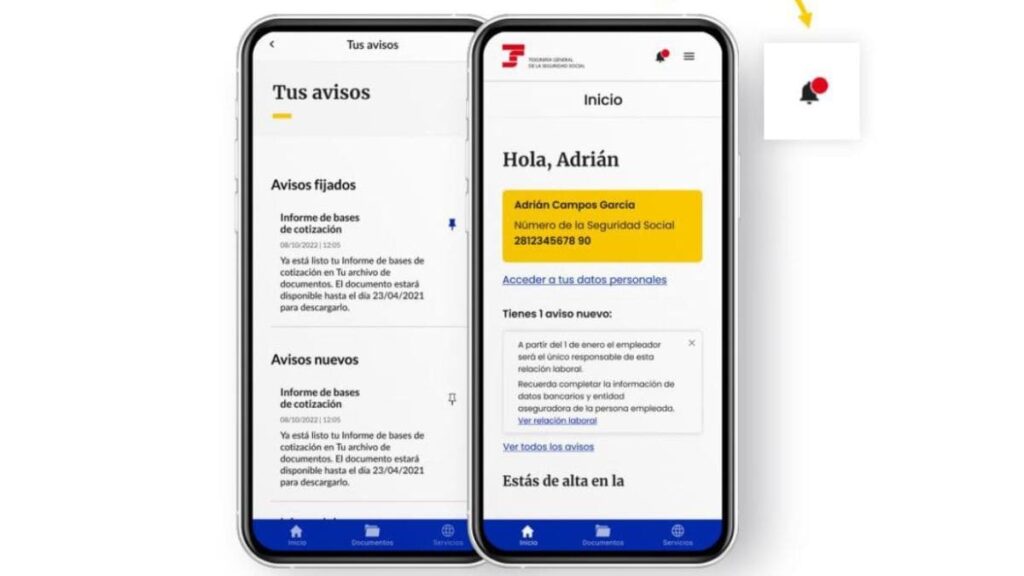 Nueva 'app' de la Seguridad Social