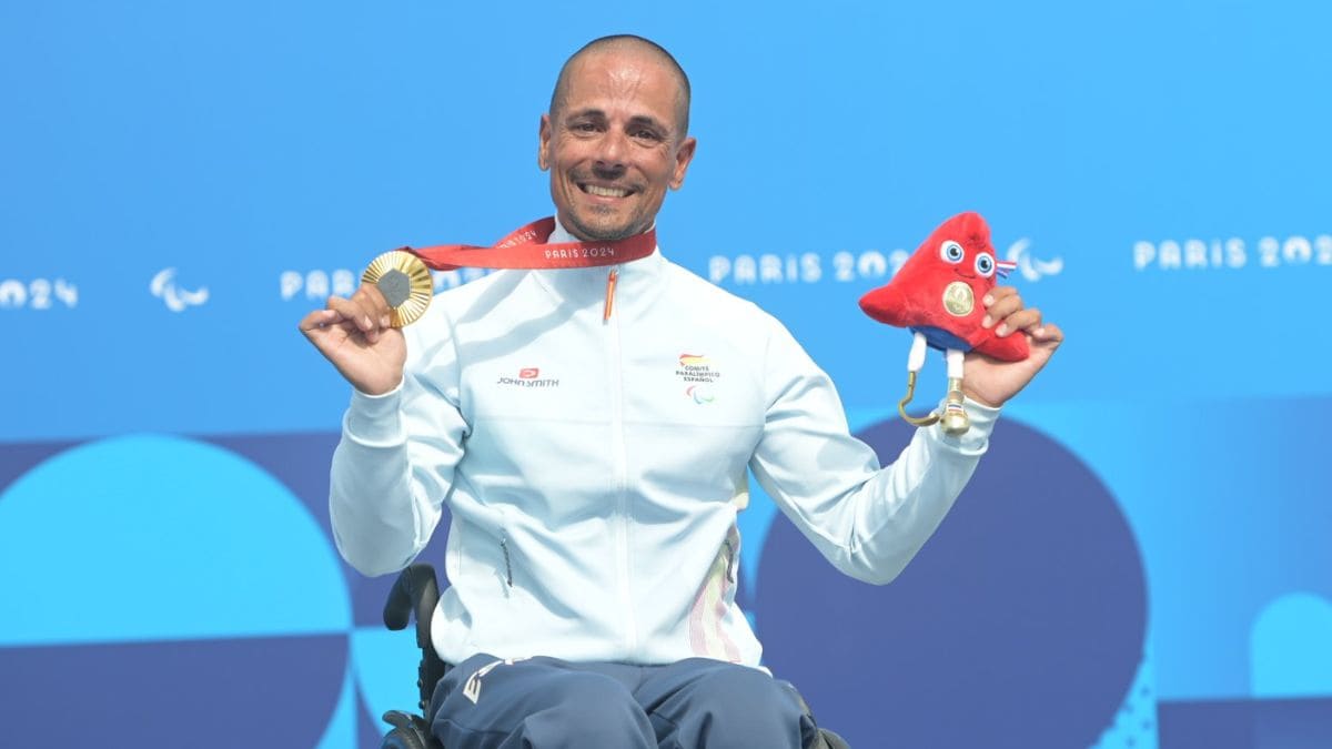 Sergio Garrote, doble campeón paralímpico en los Juegos Paralímpicos de París 2024