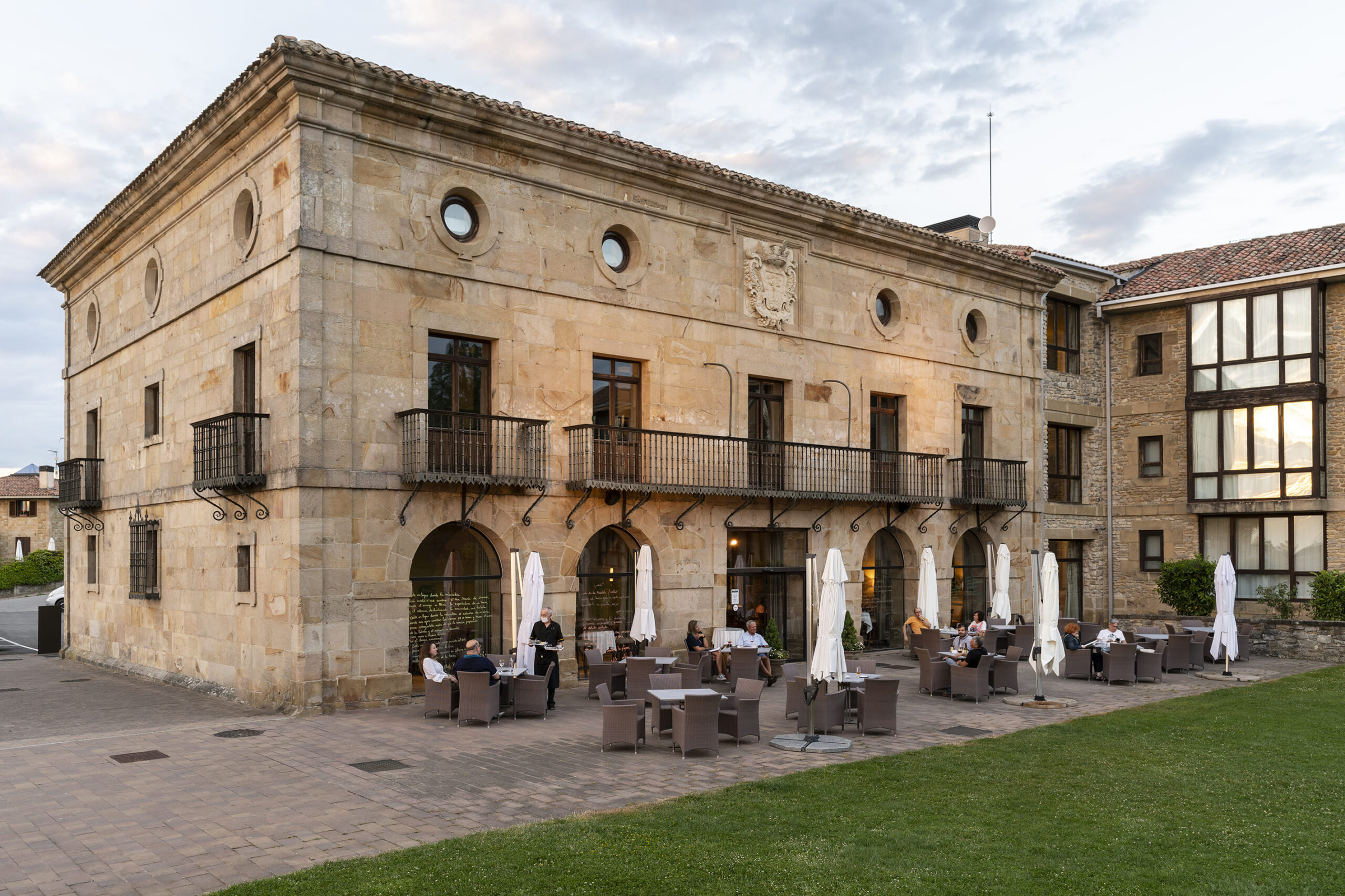 Terraza Parador de Argómaniz