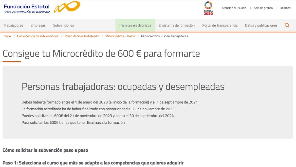 Ya puedes solicitar la nueva ayuda de 600 euros del SEPE