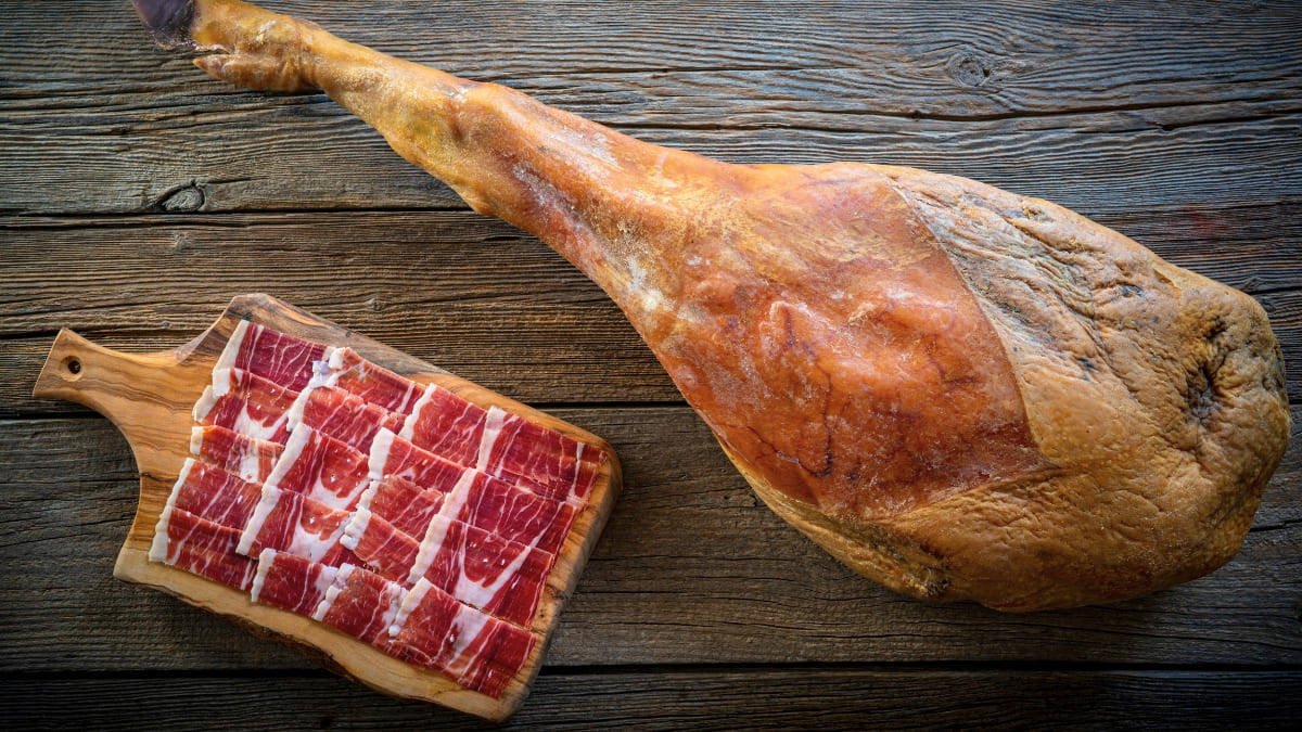 Jamón ibérico formato más vendido Amazon