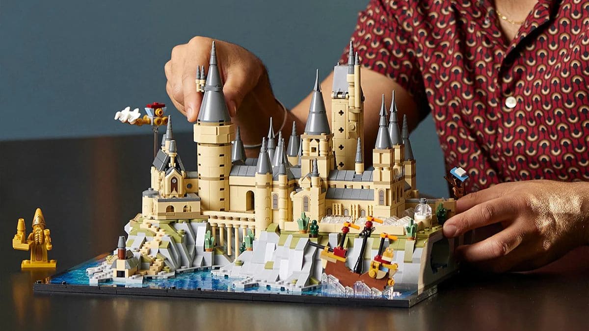 Castillo Hogwarts de Harry Potter, de LEGO./ Foto de El Corte Inglés