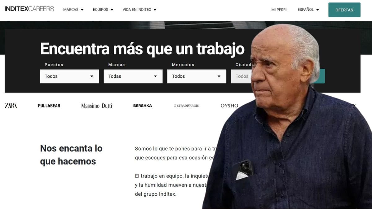 Inditex Careers portal de empleo de las empresas de Amancio Ortega