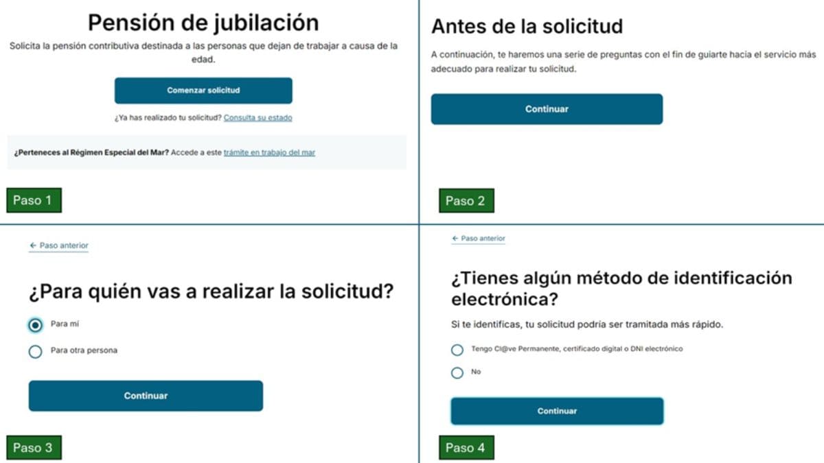 Nueva página web de la Seguridad Social para pensiones y prestaciones