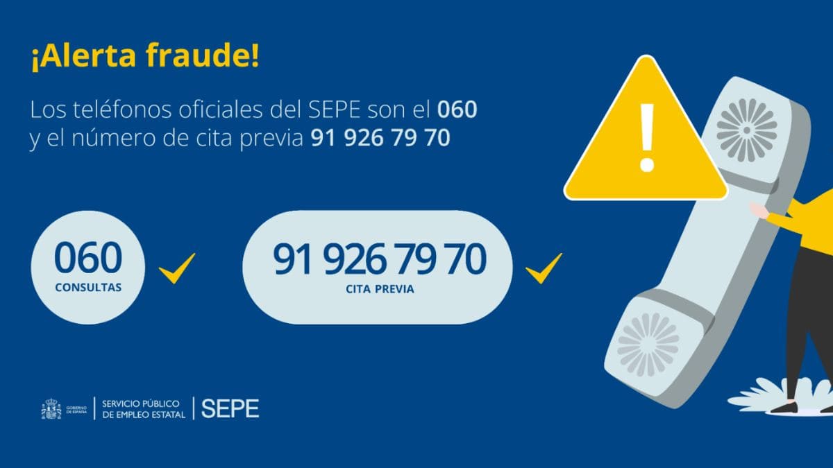 Nueva estafa que suplanta la identidad del SEPE