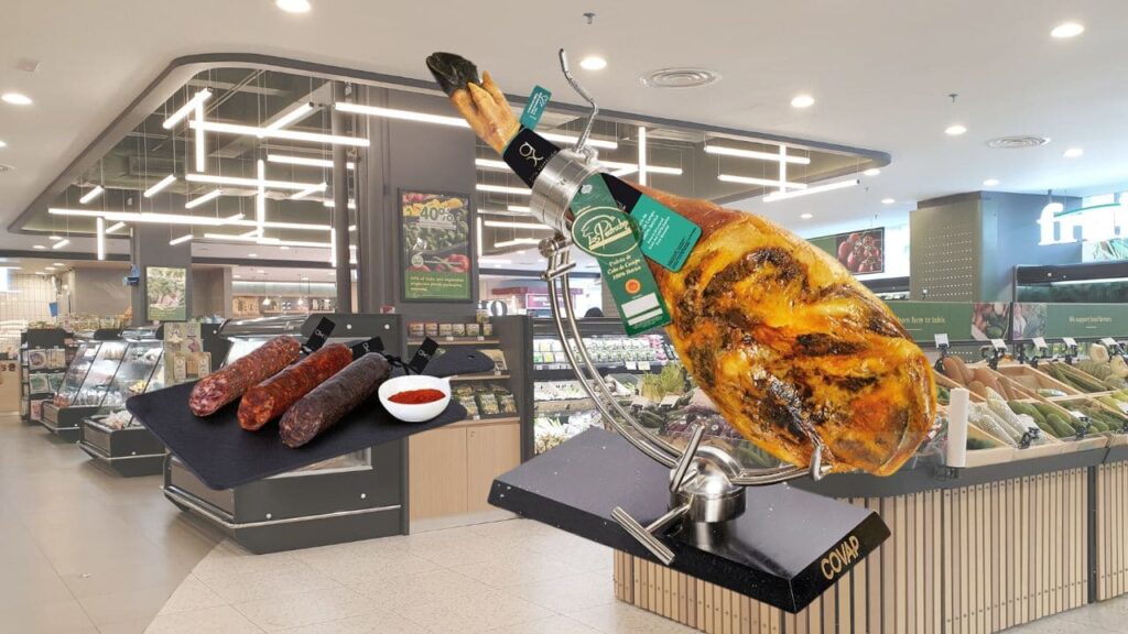 Jamón Ibérico y Lote de embutidos con descuento en El Corte Inglés