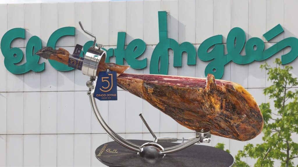 Jamón ibérico 5J en El Corte Inglés