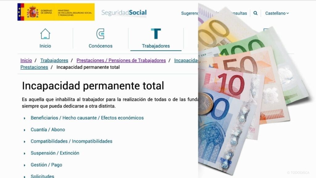 Pasos para conseguir una pensión por incapacidad permanente total