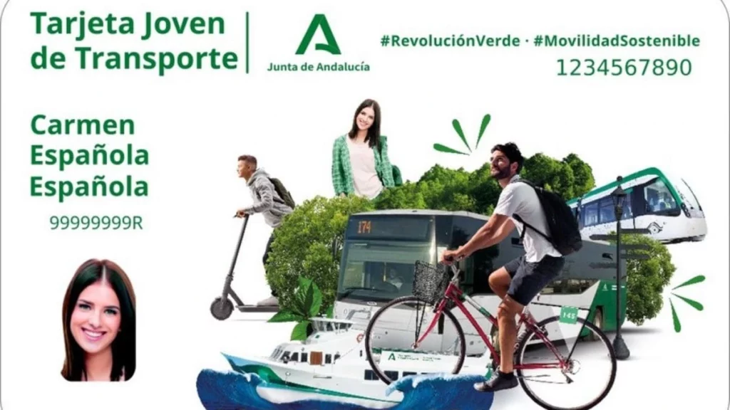 Tarjeta Joven de Transporte en Andalucía