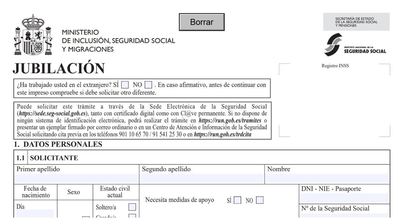 La Seguridad Social es el organismo que se encarga de la gestión de la pensión de jubilación del IMSERSO