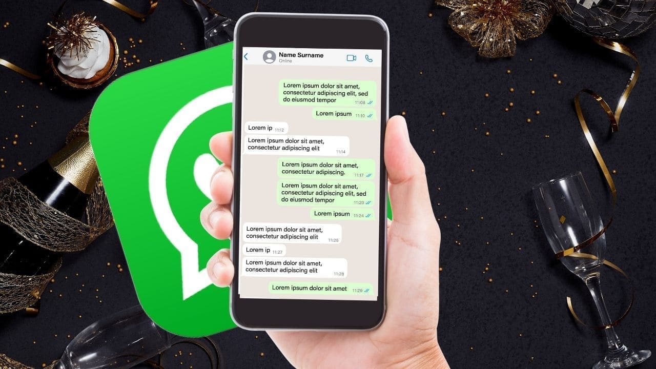 20 frases populares para felicitar por whatsapp el Año Nuevo 2025