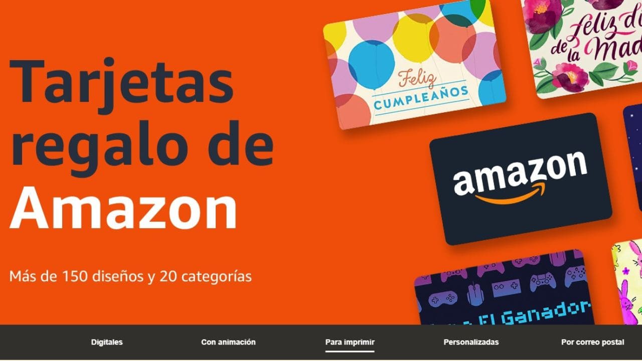 E-tarjetas de Amazon