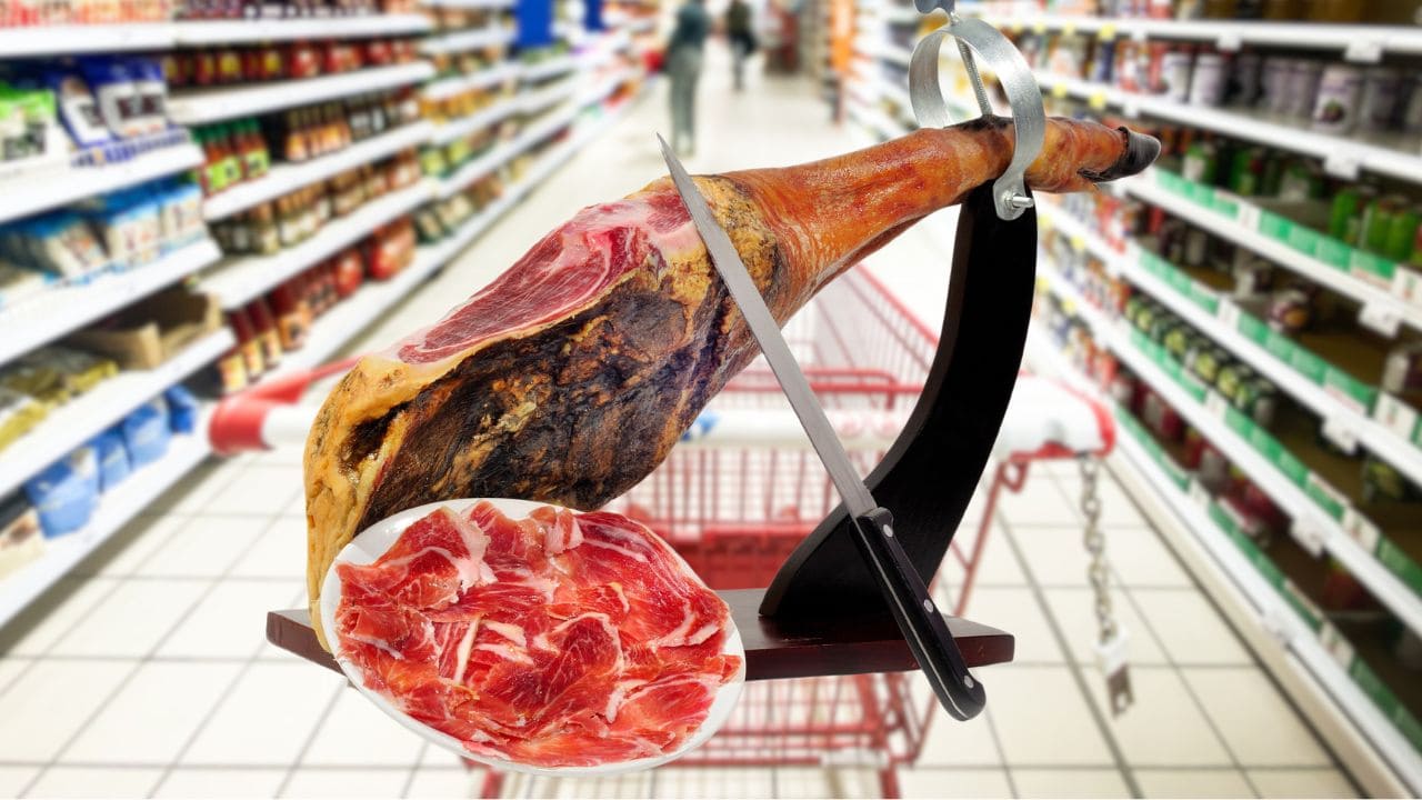 Jamón Ibérico con descuento en Carrefour