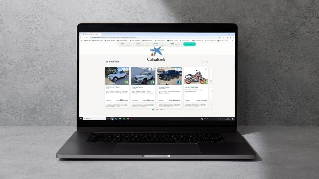 CaixaBank pone en marcha ‘Facilitea Coches’, su nuevo portal de financiación de vehículos de ocasión a precio reducido