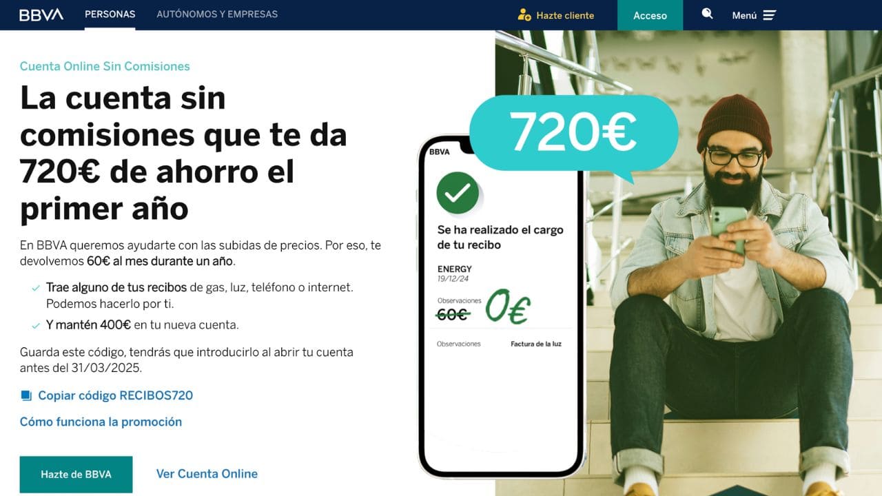 Cómo realizar una cuenta bancaria online en BBVA y conseguir sus beneficios