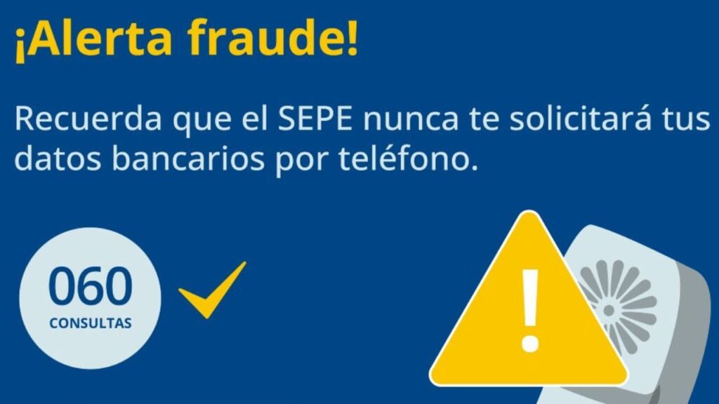 El SEPE advierte de un fraude con números telefónicos