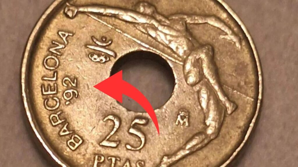 La moneda de 25 pesetas que vale un millón de euros