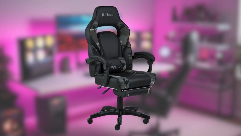 Silla Gaming comercializada por El Corte Inglés