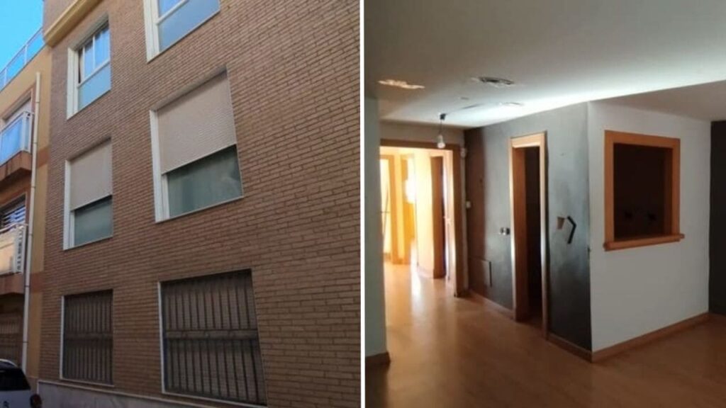 Caixabank ofrece un piso con 4 habitaciones a la venta por tan solo 30.000 euros