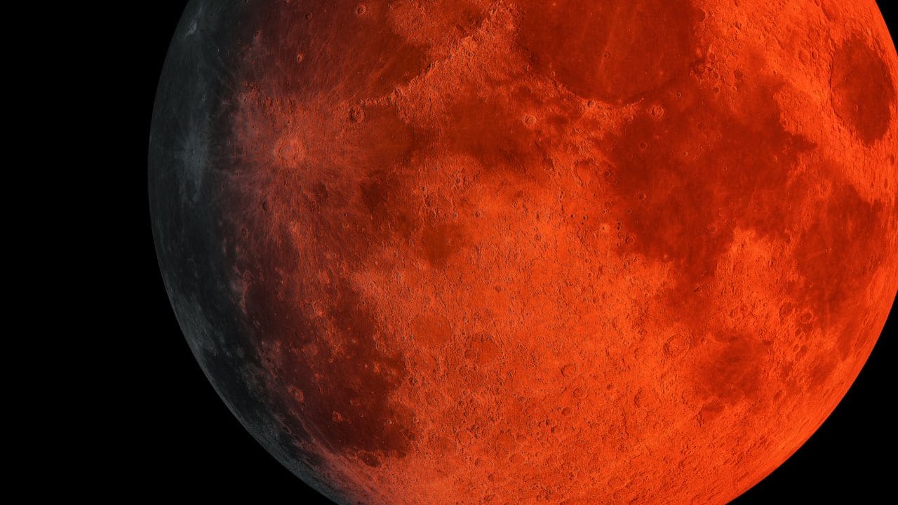 Fecha y horarios eclipse lunar Luna de Sangre