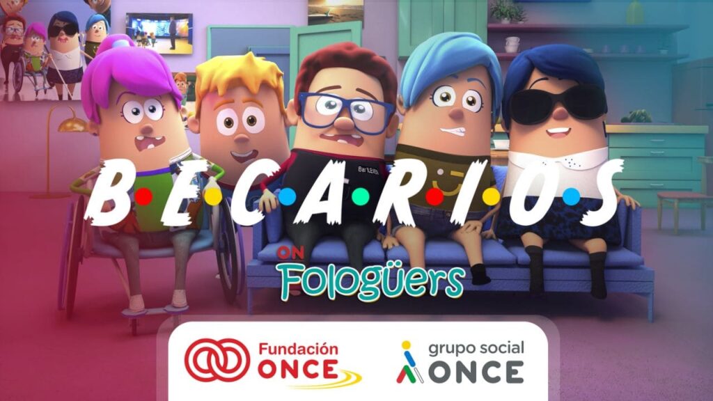 'Becarios', la nueva serie de dibujos animados sobre los alumnos con discapacidad