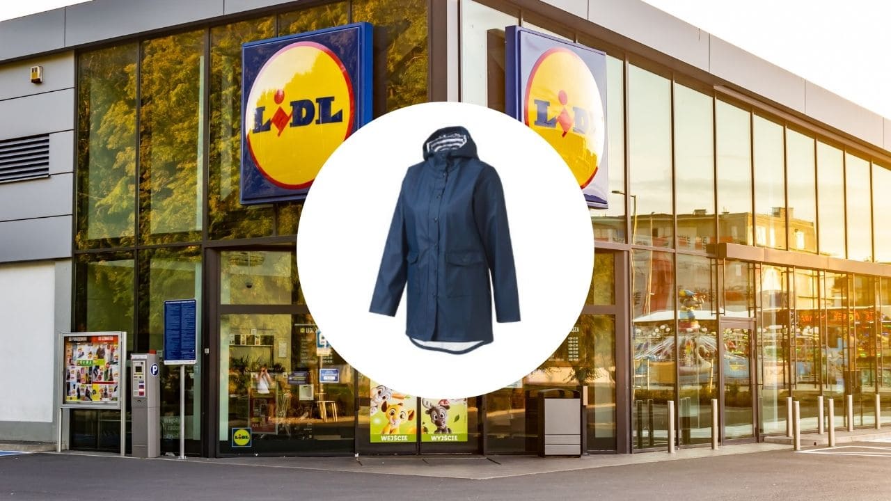 Abrigo impermeable Lidl