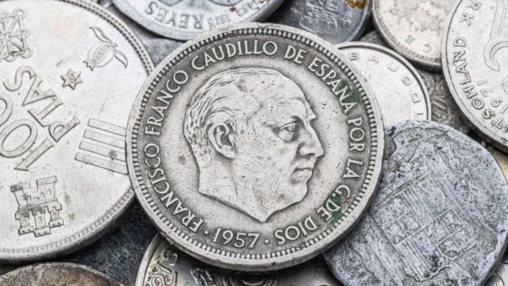 Moneda de 5 pesetas con la que ganar 100.000 euros