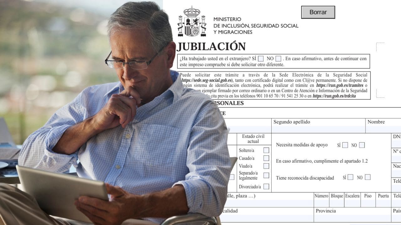 Solicitar pensión de jubilación